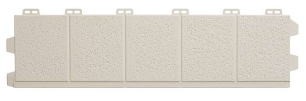 Сайдинг виниловый добор для откоса универсального кремовый 0,19х0,69м