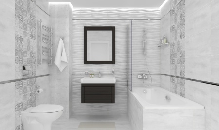 Плитка 300*300 Laparet Concrete мозаика бежевая