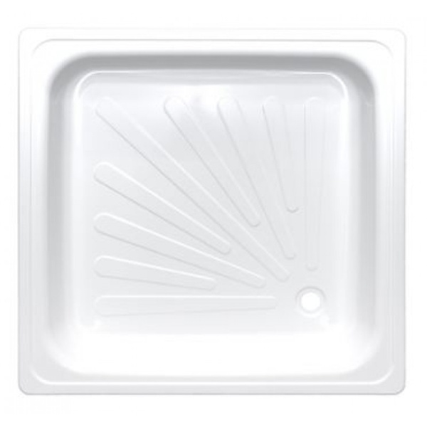 Поддон д/душа квадратный стальной 80*80*15 Antika ВИЗ