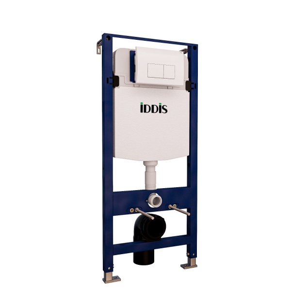 Система инсталляции IDDIS Optima Home 2 в 1 инст. и клавиша смыва OPH0000i32K белая