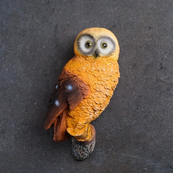 Декор подвесной Сова на ветке, 10*12*23 см, 10971 (1090108)