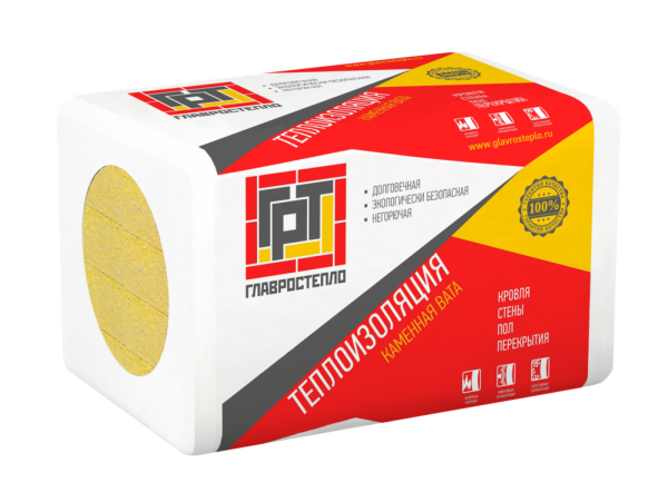 Минплита ГлавРосТепло Лайт 2 1,0*0,6*0,05м(0,36м3, 7,2м2)28пл