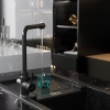 Смеситель кухня MIXLINE ML-GS13 (308) черный с выходом для питьевого фильтра