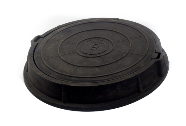 Люк полимерный 30кН черный