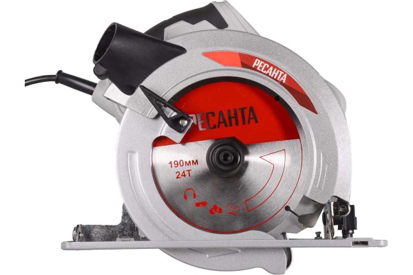 Пила циркулярная ДП-190/1800, 1800Вт, 190/20мм, 68мм, Ресанта