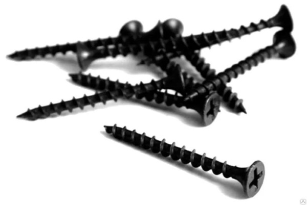 Саморез 127/130*4,8 по дереву оксид потай