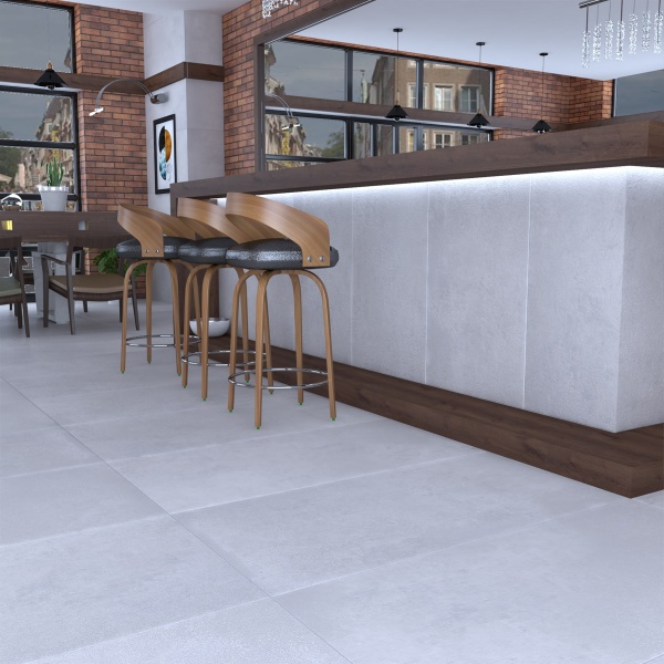 Керамогранит 600*1200 Laparet Betonhome белый