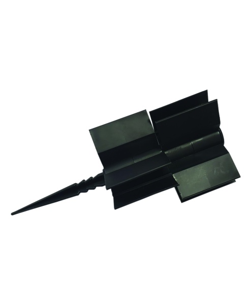 Петля универсальная к доске 150мм для грядки ДПК черная