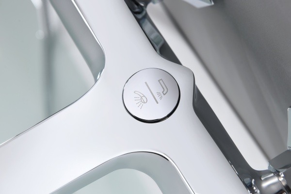 Смеситель ванна Лемарк Призма LM3914C с коротким изливом, монолит