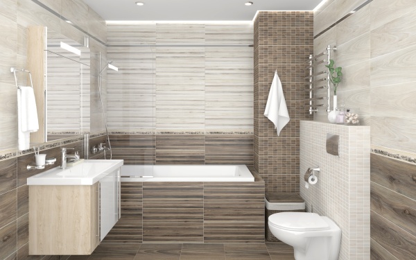 Плитка 60*600 Laparet Zen бордюр бежевый