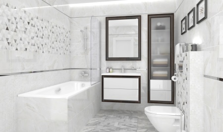 Плитка 300*600 Laparet Plazma Nuance декор серый