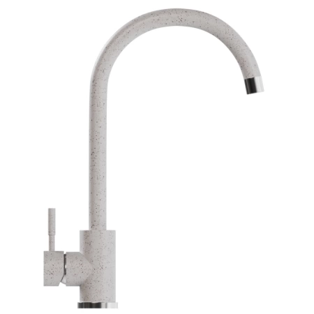 Смеситель кухня MIXLINE ML-GS15 (328) бежевый высокий излив