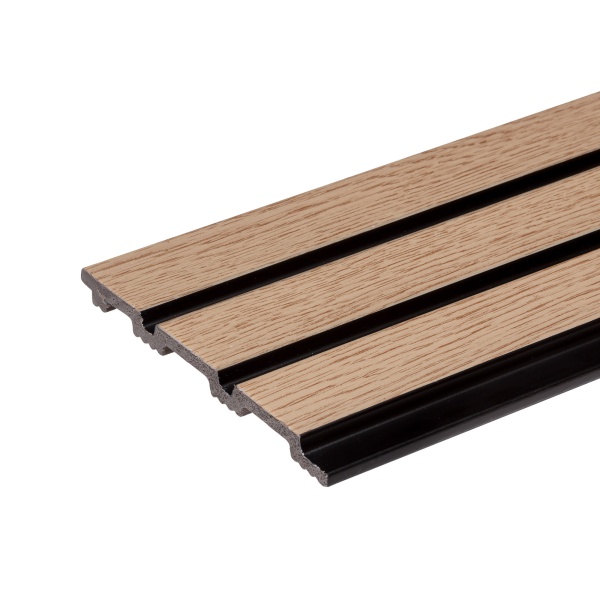 Панель 3D RAIL 120*10*2700 мм, вспен.полистирол, Клён