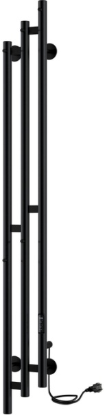 Полотенцесушитель Sky 150/17 электро INDIGO черный муар