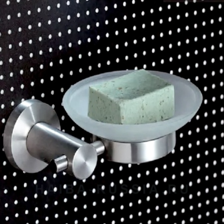 Мыльница настенная стекло HB8302 HAIBA
