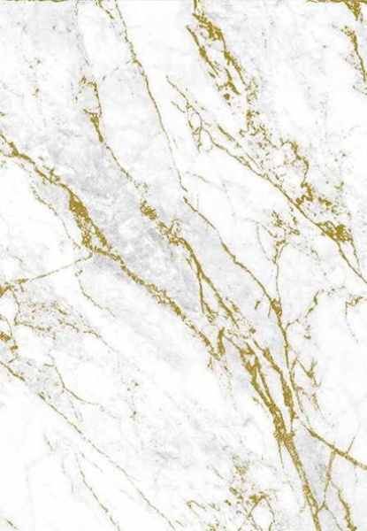 Фартук Листовая панель ПВХ Мрамор золото белый 3,0м Ур.