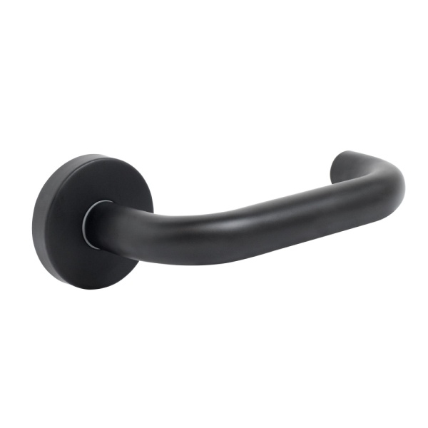 Комплект ручек СТАНДАРТ 0203 SS (60-90) BLACK ЧЕРНАЯ INOX нержавеющая сталь 14872, 