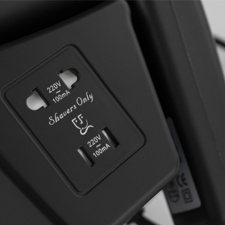 Фен д/волос 1,2кВт, черный GFmark 6813