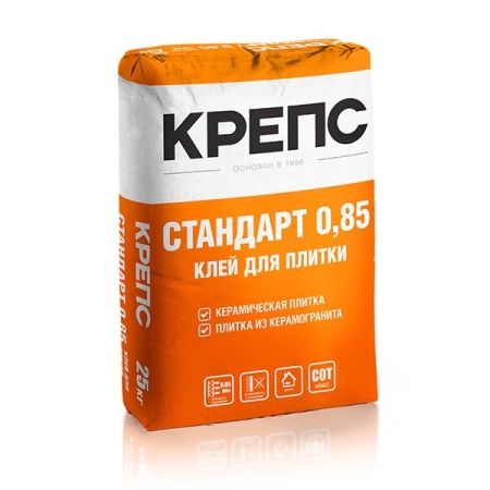Клей д/плитки/гранит 25,0кг КРЕПС СТАНДАРТ 0,85