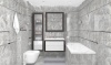Плитка 300*600 Laparet Plazma Nuance декор серый
