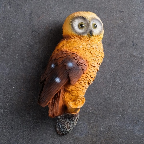 Декор подвесной Сова на ветке, 10*12*23 см, 10971 (1090108)