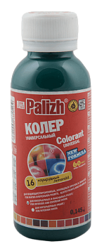 Колер Палитра №16 изумруд 0,1л