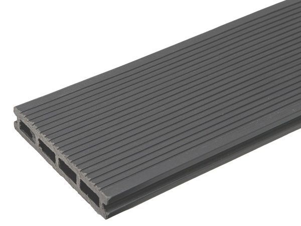 Террасная доска 25*150*4000мм 3D TalverWood брашинг серый 