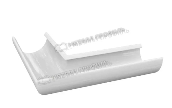 Угол желоба D185 RAL 9003