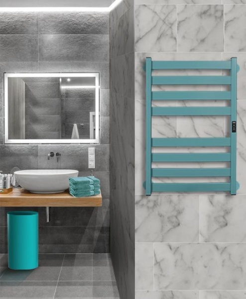 Полотенцесушитель Oktava Slim 5  80/50 электро INDIGO CandyLand