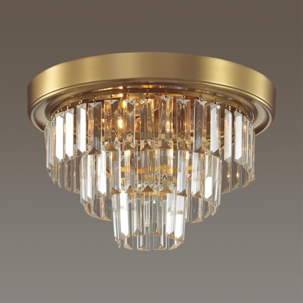 Люстра потолочная LUMION CLASSI ZAHA 5257/4C латунь E14 4*40W 