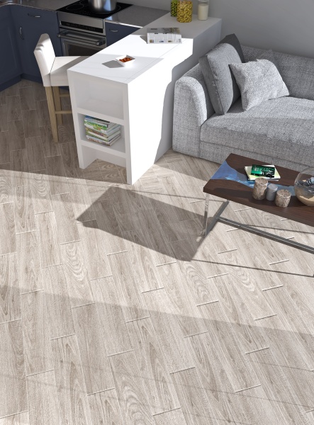 Керамогранит 151*600 Laparet Verona серый