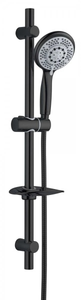 Душевая стойка OSGARD Lovelace с 5ти режимной лейкой 115 мм черный 90717