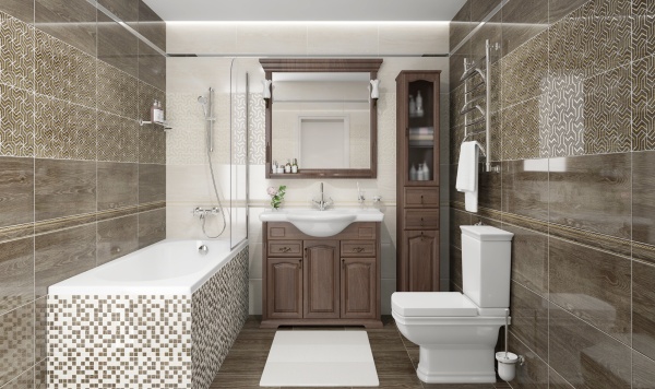 Керамогранит 400*400 Laparet Genesis коричневый