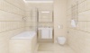 Плитка 300*300 Laparet Concrete мозаика бежевая
