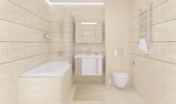 Плитка 300*300 Laparet Concrete мозаика бежевая