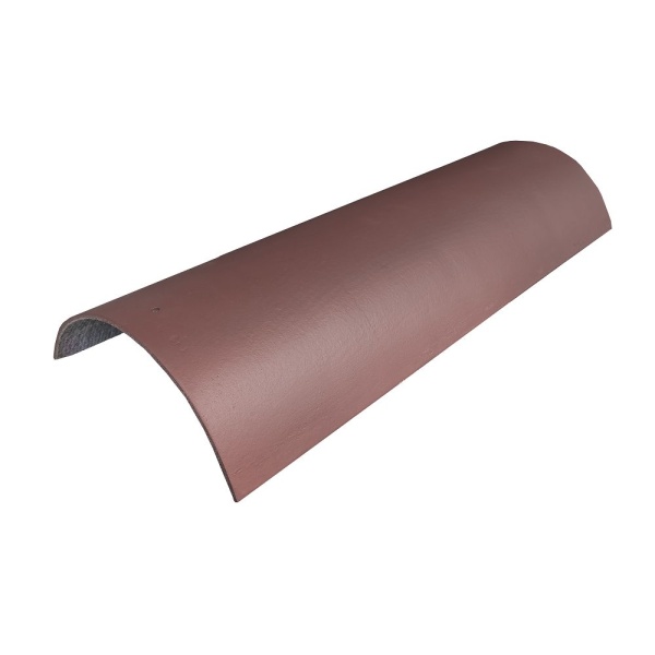 Конек арочный 600*245*93*5,2мм Шоколадный Волнаколор