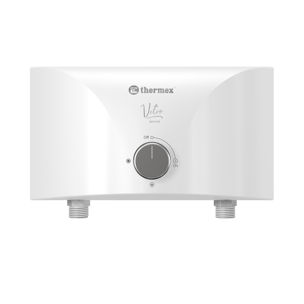 Водонагреватель проточный THERMEX Vetro 6500 combi, 6,5кВт, кран+душ