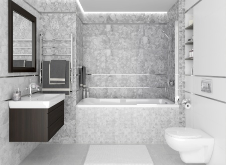 Плитка 300*300 Laparet Eco мозаика белая