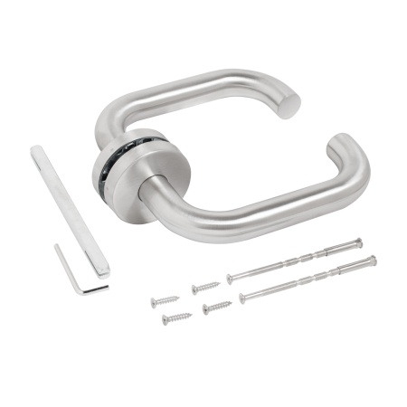 Комплект ручек СТАНДАРТ 0203 SS (35-70) INOX нержавеющая сталь 14871