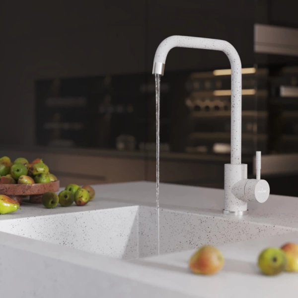 Смеситель кухня MIXLINE ML-GS12 (328) бежевый 