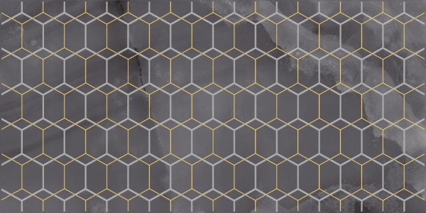 Плитка 250*500 Laparet Prime декор черный