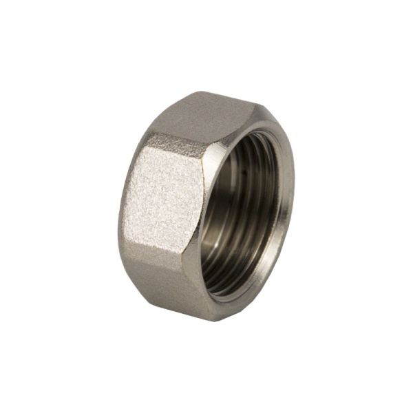 Заглушка с внутр. рез. 1 1/4" никель