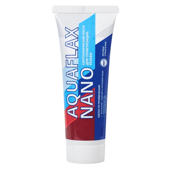 Уплотнительная паста 80г AQUAFLAX nano