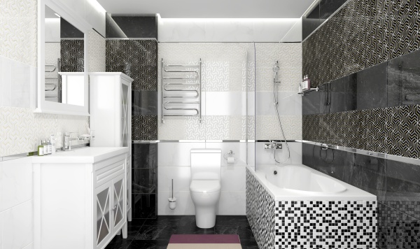 Плитка 300*600 Laparet Crystal черная