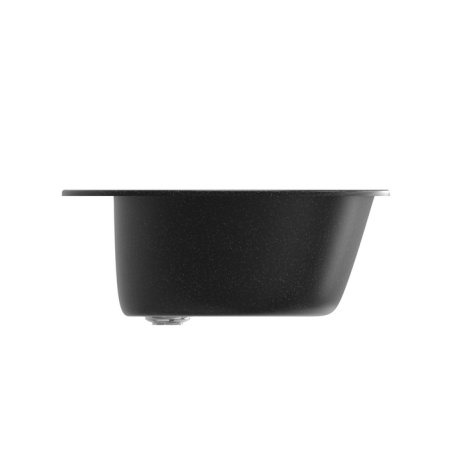 Мойка MIXLINE ML-GM13 круглая черная (308) 495мм