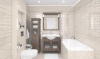 Плитка 200*600 Laparet Glossy бежевый 60111 