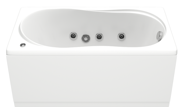 Ванна акрил 1,4x0,7 "Тесса" на каркасе с панелью BAS