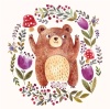 Картина на холсте (канвасы) IDEA Медвежонок CT3-102/40*40 4680030563346