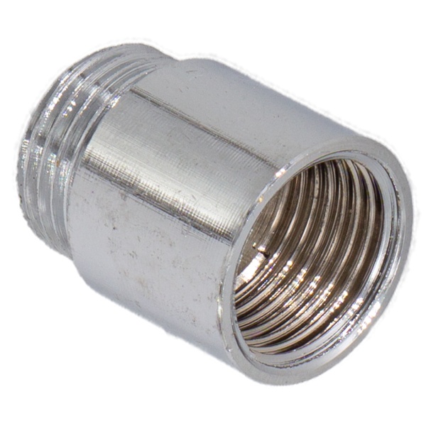Удлинитель 1/2" г/ш х 20 мм никель