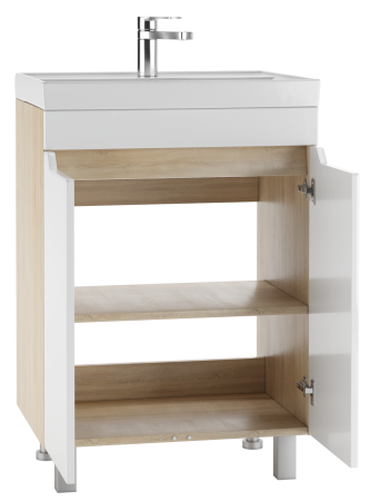 Мебель д/ванной Мечта 60 тумба Дуб сонома DM2313T БЕЗ умывальника (Como 60) Айсберг